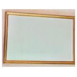 Large (Heavy) Brass Framed Wall Mirror