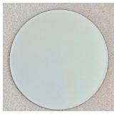 Simple Beveled Round Mirror