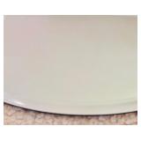 Simple Beveled Round Mirror