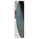 Simple Beveled Round Mirror