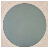 Simple Beveled Round Mirror
