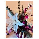Elegant Pink, White and Purple Beauty Centerpiece