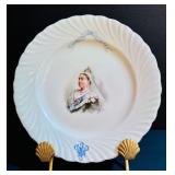 Vintage Doulton Burslem Queen Victoria Diamond Jubilee Plate 1897