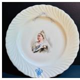 Vintage Doulton Burslem Queen Victoria Diamond Jubilee Plate 1897