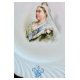 Vintage Doulton Burslem Queen Victoria Diamond Jubilee Plate 1897