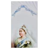Vintage Doulton Burslem Queen Victoria Diamond Jubilee Plate 1897