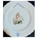 Vintage Doulton Burslem Queen Victoria Diamond Jubilee Plate 1897