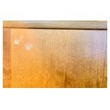 Vintage Ethan Allen Heirloom Nutmeg Maple Desk and Heirloom Bookcase