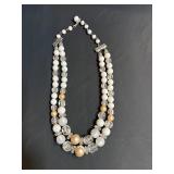 Vintage Beautiful Multi Colored Beads and Stone Necklaces