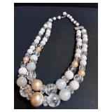 Vintage Beautiful Multi Colored Beads and Stone Necklaces