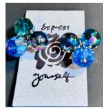 Gorgeous Grouping of Beaded, Ceramic, Flowers and Stone Earrings