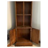 Beautiful Vintage Clock Shelf by Butler