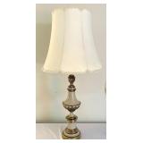 Beautiful Brass Accented Vintage Lamp