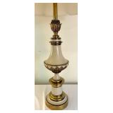 Beautiful Brass Accented Vintage Lamp