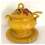 Vintage NS Gustin 4 Piece Soup Toureen Set