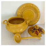 Vintage NS Gustin 4 Piece Soup Toureen Set