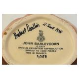 Signed Limited Edition Royal Doulton John Barleycorn Pitcher