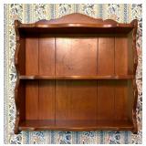 Vintage Decorative Wooden Wall Shelf