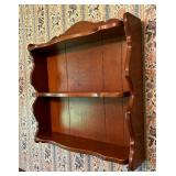 Vintage Decorative Wooden Wall Shelf