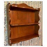 Vintage Decorative Wooden Wall Shelf