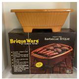 Vintage Brique Ware Hibachi Style BBQ Pot by Nordic Ware
