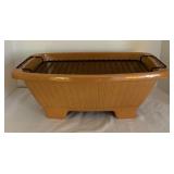 Vintage Brique Ware Hibachi Style BBQ Pot by Nordic Ware