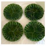 Vintage Cemar Serving Bowl and Four Plates