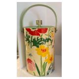 Vintage Floral Ice Bucket, Enamel Plates, Watermelon Bowl, Pitchers, Mugs and More!
