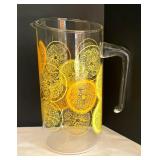 Vintage Floral Ice Bucket, Enamel Plates, Watermelon Bowl, Pitchers, Mugs and More!