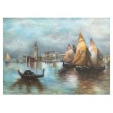 Lovely Vintage Seaside Motif Print