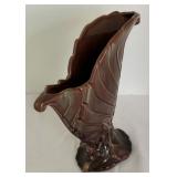 Vintage Royal Haeger Leaf Fan Vase
