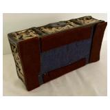 Vintage Ceramic Gothic Style Trinket Box