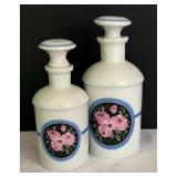 Two Porcelaine D