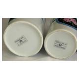 Two Porcelaine D