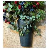 Wonderful Wall Mount Faux Floral Decor