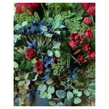 Wonderful Wall Mount Faux Floral Decor