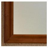 Vintage Wooden Wall Mirror