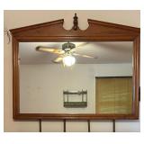 Vintage Dresser Mount Mirror