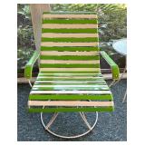 Two Awesome Striped Retro Chairs