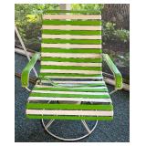 Two Awesome Striped Retro Chairs