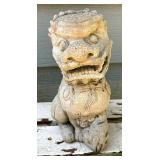 Cement Foo Dog Decor