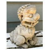 Cement Foo Dog Decor