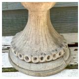 Charming Cement Bowl by C. Sibley