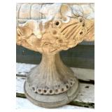 Charming Cement Bowl by C. Sibley