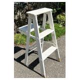 White Step Stool