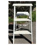 White Step Stool