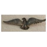 Majestic Golden Brass Eagle Decorative Wall Hanging