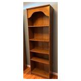Lovely Solid Wood Vintage Bookcase