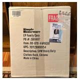 New Simple Houseware Heavy Duty Chrome Clothes Rack