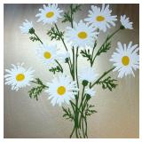 Vintage Turner Daisy Mirrored Decorative Wall Hanging